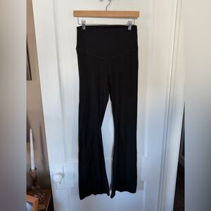 Aerie Real Me Black Xtra Bootcut Leggings